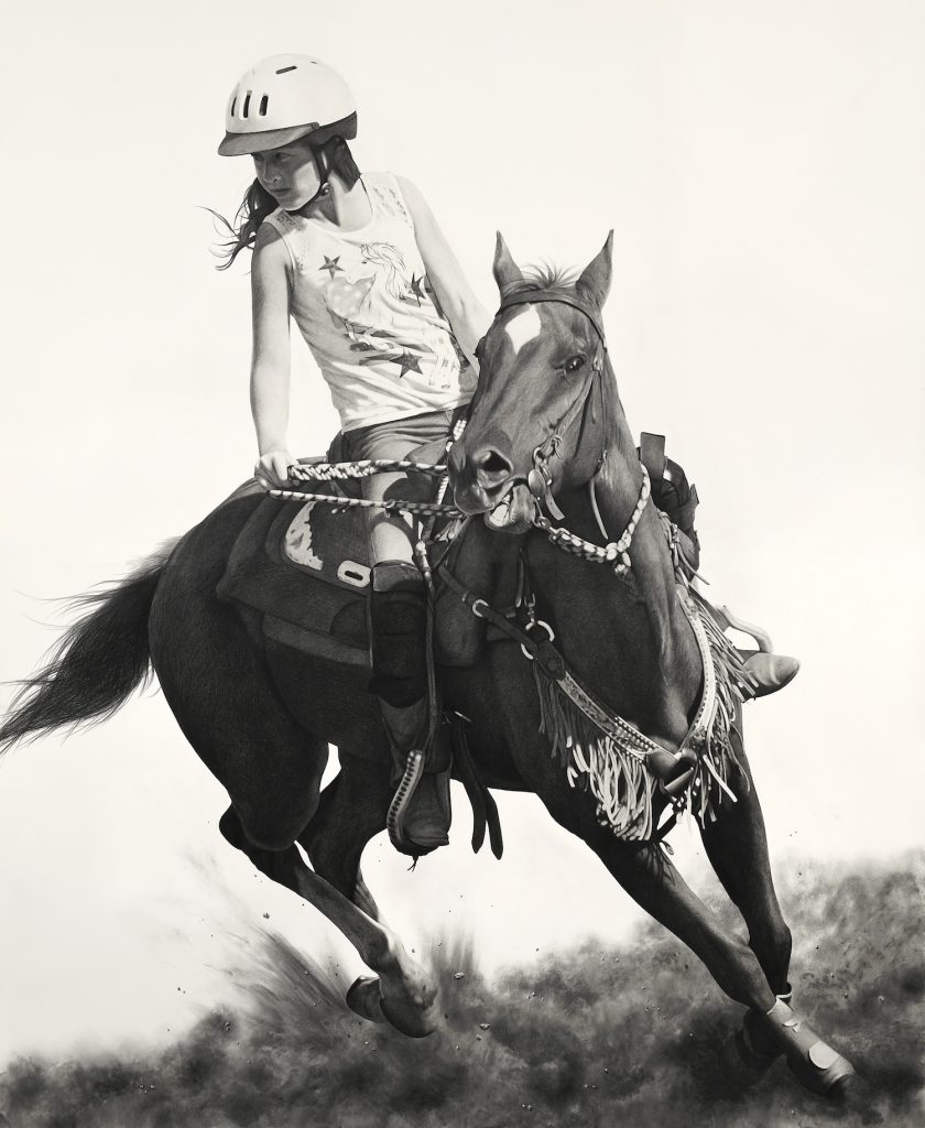 Karl Haendel, Rodeo 11 (2023). Image courtesy the artist and Vielmetter Los Angeles, Mitchell- Innes & Nash, New York, and Wentrup Gallery, Berlin